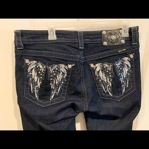 Miss Me Wing Pants Straight Size 32